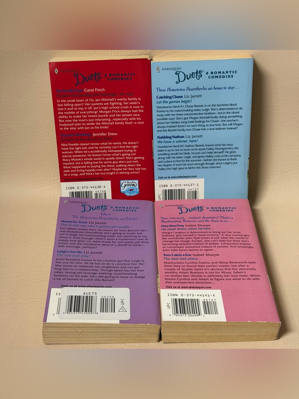 Harlequin Duets Romance Paperback Set  of (4) Books - Picture 6 of 6